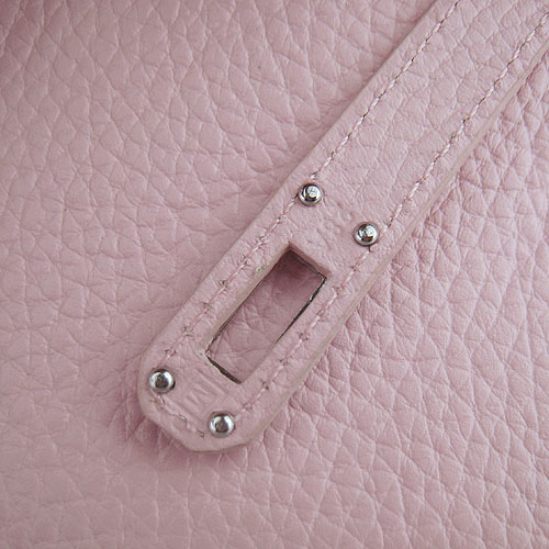 AAA Hermes Kelly 22 CM France Leather Handbag Pink H008 On Sale - Click Image to Close